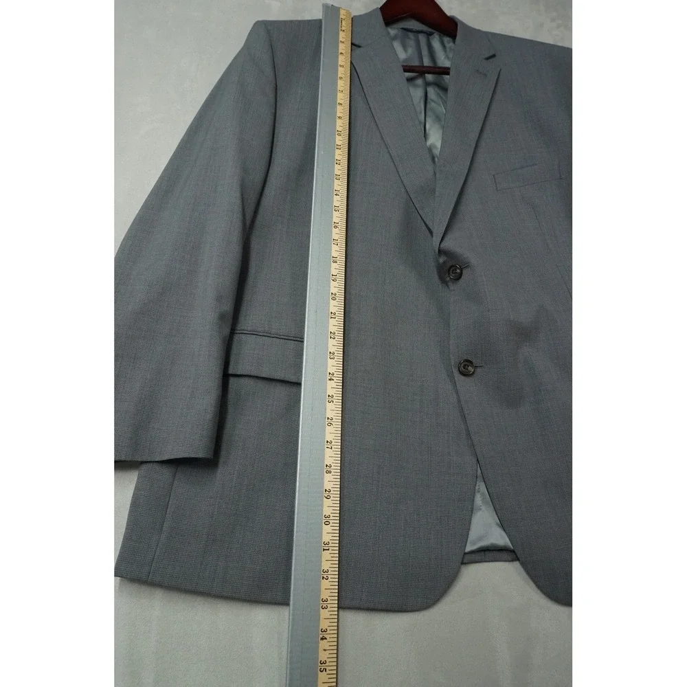 RRL Ralph Lauren Blazer Mens 50R Gray 100% Wool Suit Jacket Sport Coat Executive